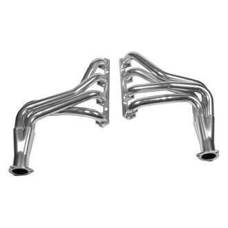 Hooker® - Competition™ Mild Steel Silver Metallic Ceramic Coated Long Tube Exhaust Headers