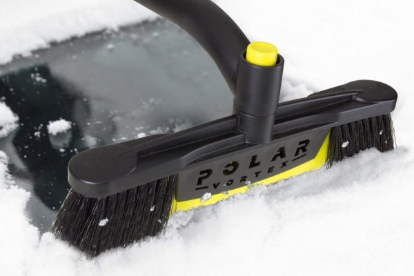 Hopkins Towing® - 42" Ultimate Polar Vortex™ Crossover Snowbroom with Pivoting Head and Integrated Scraper