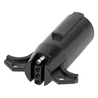 Hopkins Towing® - 7-Pole Round to 4-Wire Flat Connector