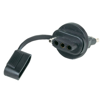 Hopkins Towing® - 4-Wire Flat Knockout Adapter