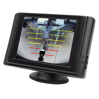 Hopkins Towing® - Smart Hitch™ Rear View System with Built-in 3.5" Color Monitor and Flush Mount Camera