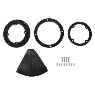 Hurst Shifters® - Shifter Boot with Black Round Bezel