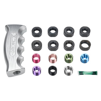 Hurst Shifters® - Manual/Automatic Pistol Grip Silver Shifter Handle
