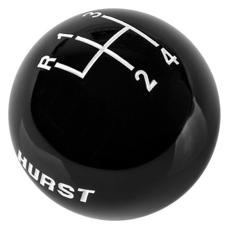 Hurst Shifters® - Manual 4-Speed Pattern Black Shift Knob