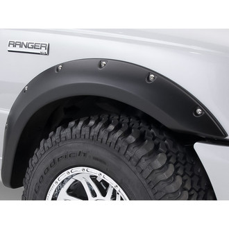 Husky Liners® - Pocket Matte Black Front and Rear Fender Flares