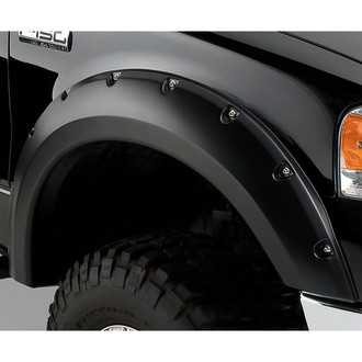Husky Liners® - Pocket Matte Black Front and Rear Fender Flares