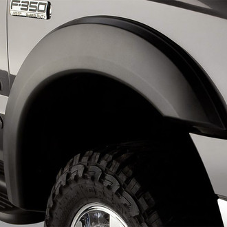 Husky Liners® - Flat Matte Black Front and Rear Fender Flares
