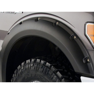 Husky Liners® - Pocket Matte Black Front and Rear Fender Flares