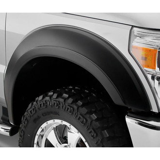 Husky Liners® - Flat Matte Black Front and Rear Fender Flares