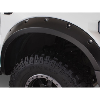 Husky Liners® - Pocket Matte Black Front and Rear Fender Flares