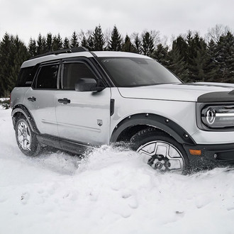 Husky Liners® - Pocket Matte Black Front and Rear Fender Flares