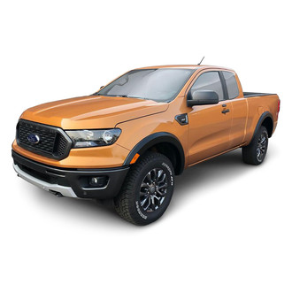 Husky Liners® - Flat Black Front and Rear Fender Flares
