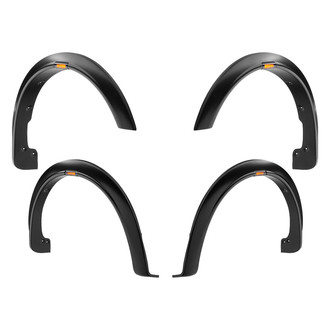 Husky Liners® - RVL Smooth Black Front and Rear Fender Flares