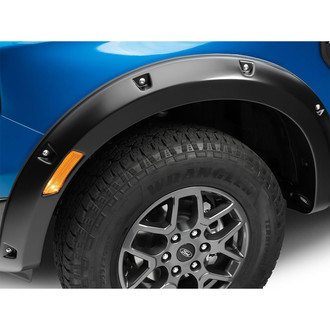 Husky Liners® - Pocket Matte Black Front and Rear Fender Flares