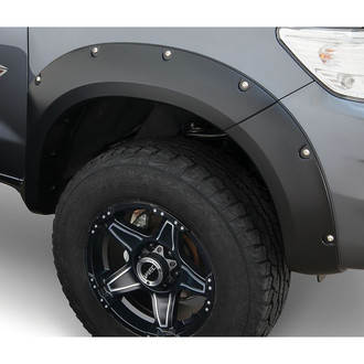 Husky Liners® - Pocket Matte Black Front and Rear Fender Flares