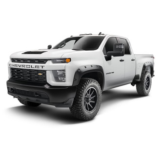 Husky Liners® - Pocket Matte Black Front and Rear Fender Flares