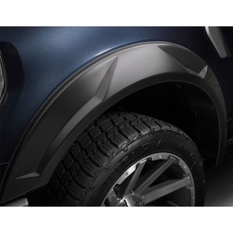 Husky Liners® - DRT Style Smooth Black Front and Rear Fender Flares