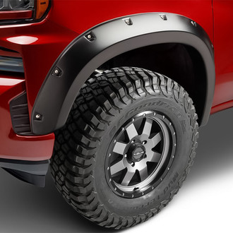 Husky Liners® - Pocket Matte Black Front and Rear Fender Flares