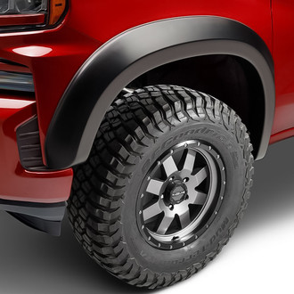 Husky Liners® - Flat Matte Black Front and Rear Fender Flares
