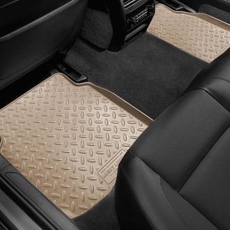 Husky Liners® - Classic Style™ 2nd Row Tan Floor Liners