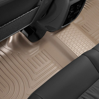 Husky Liners® - WeatherBeater™ 2nd Row Full Coverage Tan Floor Liner