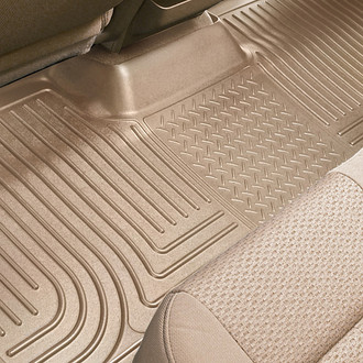 Husky Liners® - WeatherBeater™ 3rd Row Tan Floor Liner