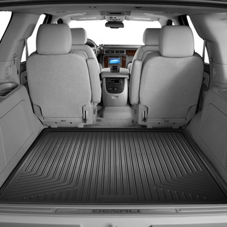 Husky Liners® - WeatherBeater™ Black Cargo Liner (Behind 2nd Row over Folded Flat 3rd Row)
