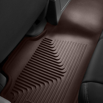 Husky Liners® - X-Act Contour™ 2nd Row Cocoa Floor Liner