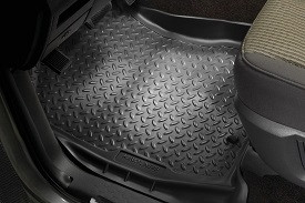 Husky Liners® - Classic Style™ 1st Row Black Floor Liners