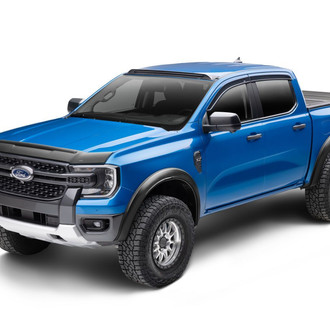 Husky Liners® - RVL Smooth Black Front and Rear Fender Flares