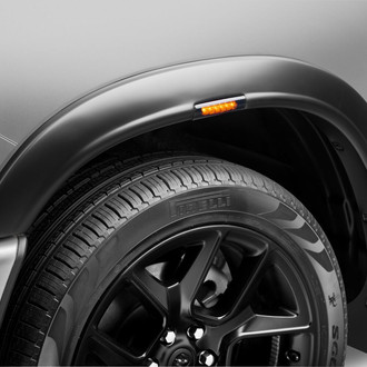 Husky Liners® - RVL Smooth Black Front and Rear Fender Flares