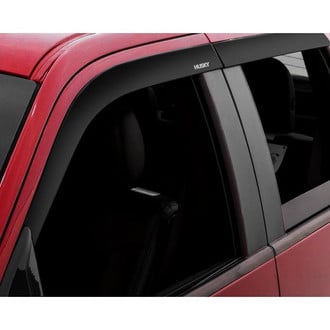 Husky® - Tape-On Low Profile Ventvisor™ Smoke Front and Rear Window Deflectors