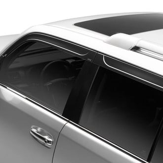 Husky® - Tape-On Low Profile Ventvisor™ Smoke Front and Rear Window Deflectors