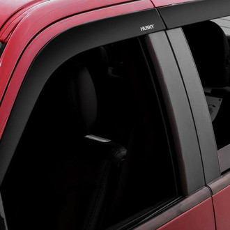 Husky® - Tape-On Low Profile Ventvisor™ Smoke Front and Rear Window Deflectors