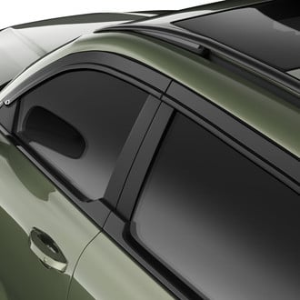 Husky® - Tape-On Low Profile Ventvisor™ Smoke Front and Rear Window Deflectors