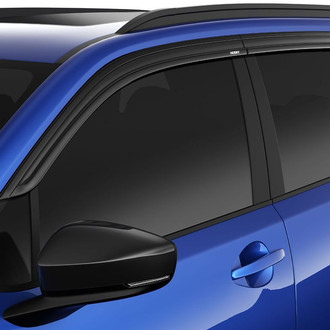 Husky® - Tape-On Low Profile Ventvisor™ Smoke Front and Rear Window Deflectors