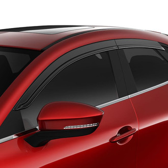 Husky® - Tape-On Low Profile Ventvisor™ Smoke Front and Rear Window Deflectors
