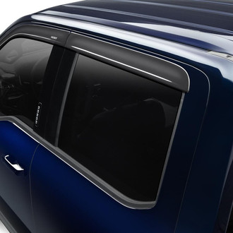 Husky® - Tape-On Low Profile Ventvisor™ Smoke Front and Rear Window Deflectors