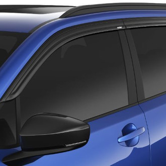 Husky® - Tape-On Low Profile Ventvisor™ Smoke Front and Rear Window Deflectors