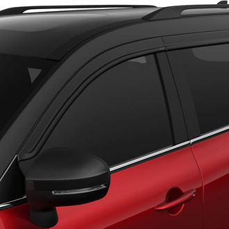 Husky® - Tape-On Low Profile Ventvisor™ Smoke Front and Rear Window Deflectors