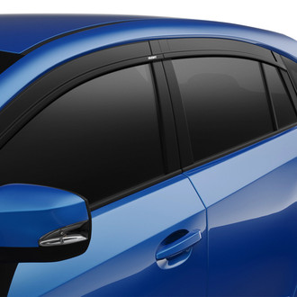 Husky® - Tape-On Low Profile Ventvisor™ Smoke Front and Rear Window Deflectors