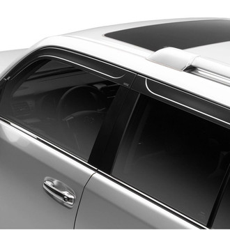 Husky® - Tape-On Low Profile Ventvisor™ Smoke Front and Rear Window Deflectors