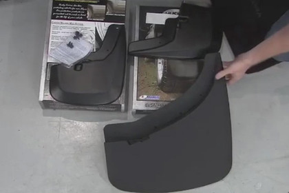 Husky Liners® - Custom Molded Mud Guards Installation