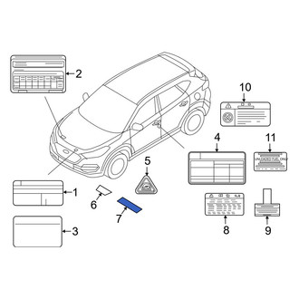 Hyundai OE - Engine Decal