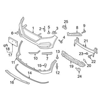 Hyundai OE - Front Bumper & Grille - Bumper & Components (Gas)