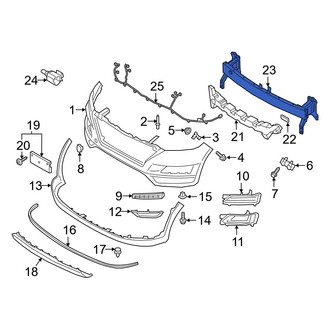Hyundai OE - Front Bumper Impact Bar