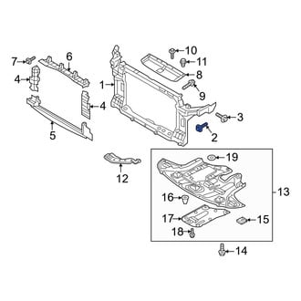 Hyundai OE - Door Check Bolt