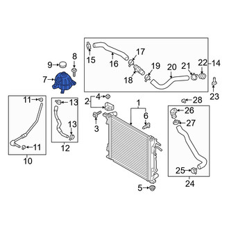 Hyundai OE - Engine Coolant Reservoir