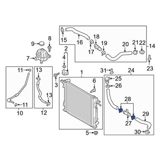 Hyundai OE - Radiator Hose Clamp