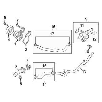Hyundai OE - Cooling - Water Pump